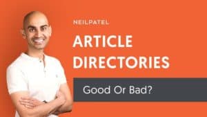 Article directories by Neil Patel